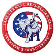 large raised tc republican logo for phone